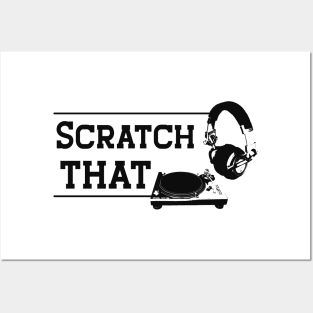 DJ - Scratch that Posters and Art